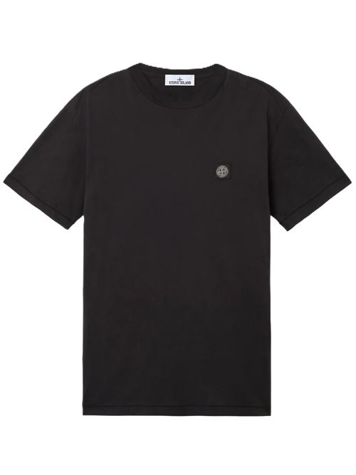 T shirt COTTON JERSEY Stone Island | L2S15 2100027 S0013V0029 BLACK
